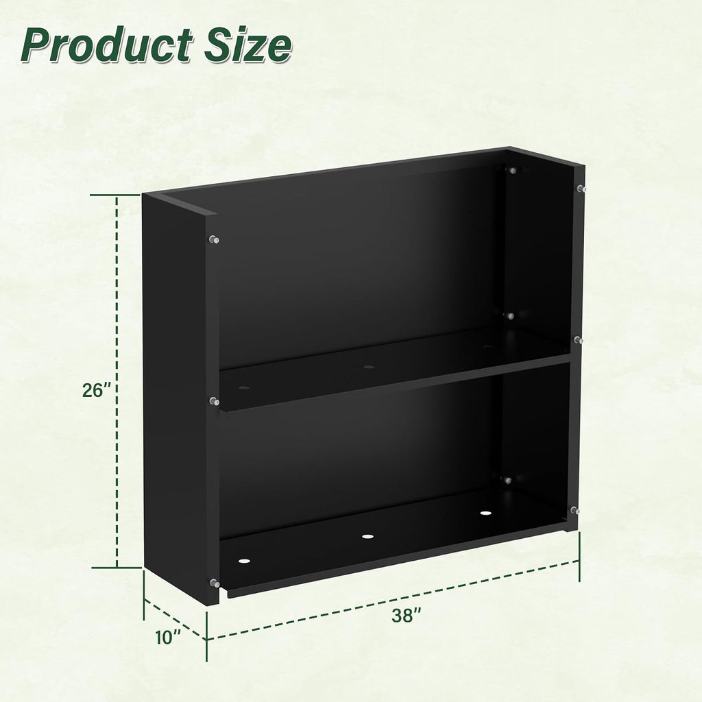 Tall Rectangular Metal Planter Box