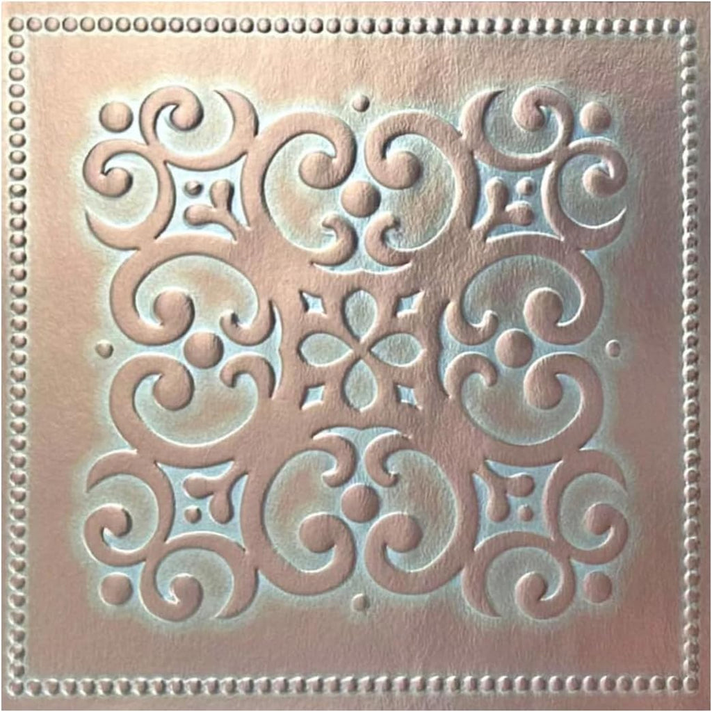 Patina Copper Peel Stick Wallpaper Tiles