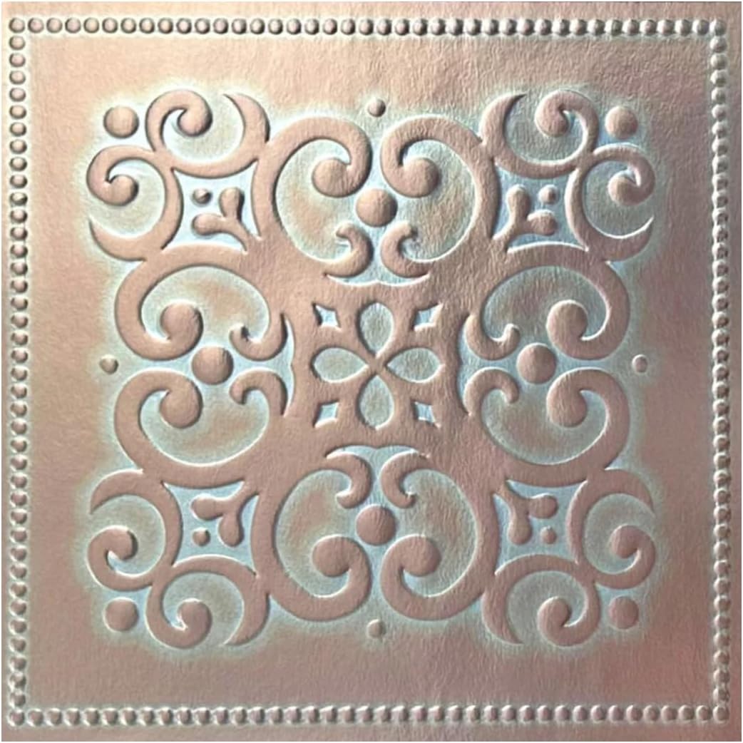 Patina Copper Peel Stick Wallpaper Tiles
