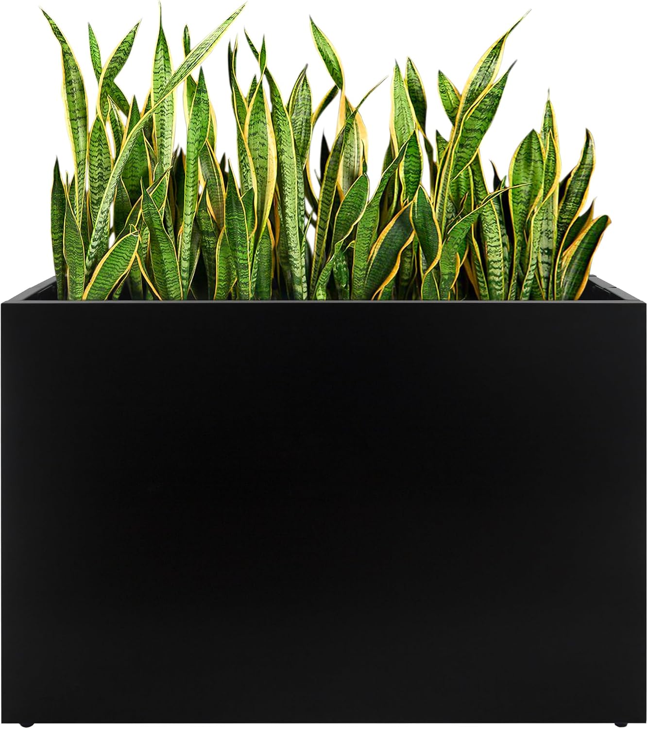 Black Folding Metal Planter Box