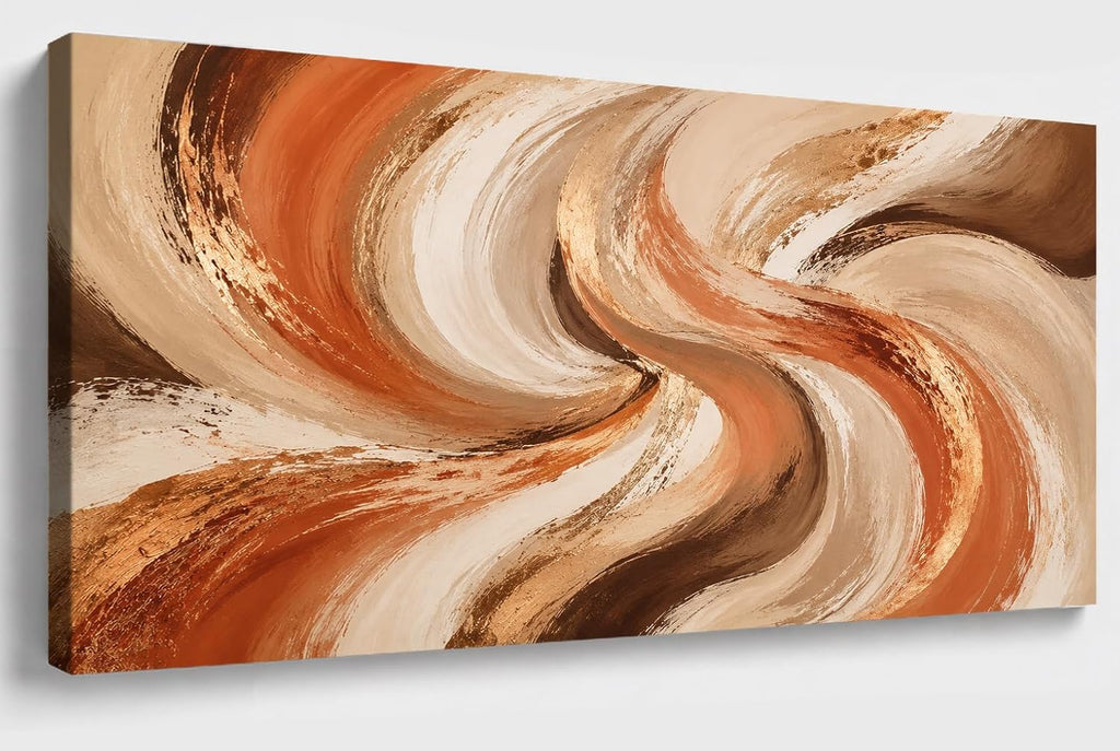 Textured Abstract Canvas Wall Art