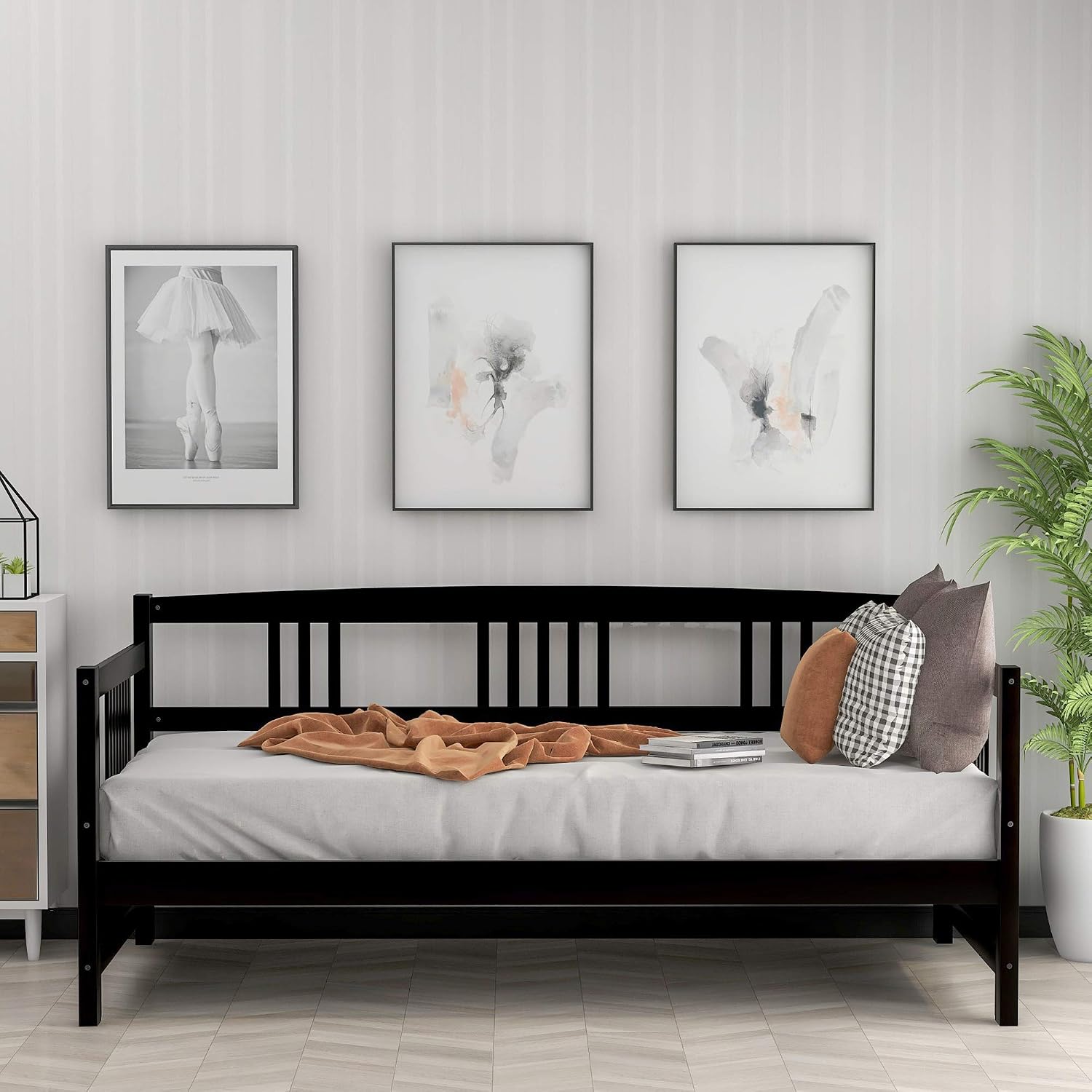 Wood Twin Size Wooden Daybed