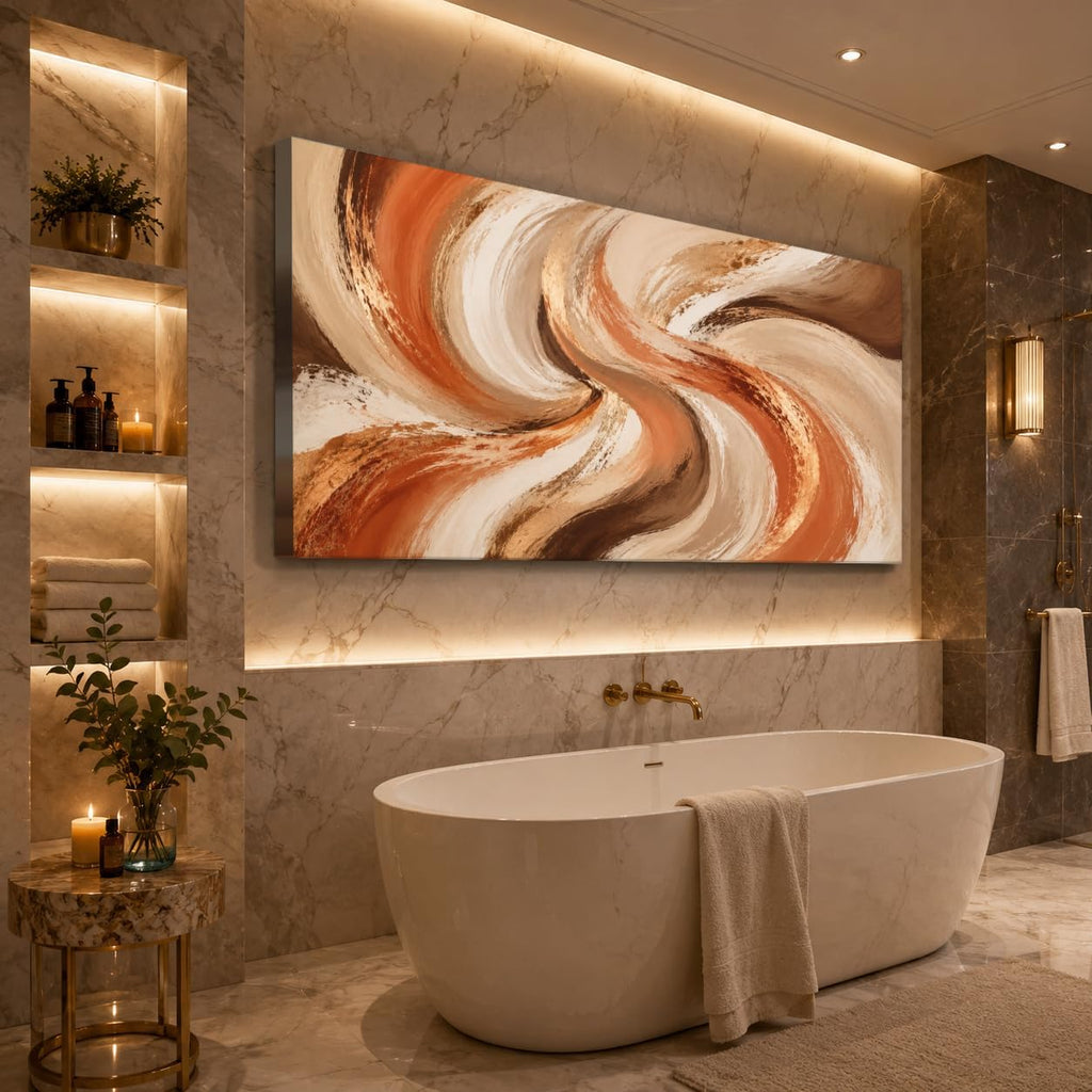 Textured Abstract Canvas Wall Art